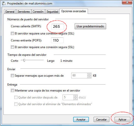 Como configurar mi correo en Windows Vista Mail