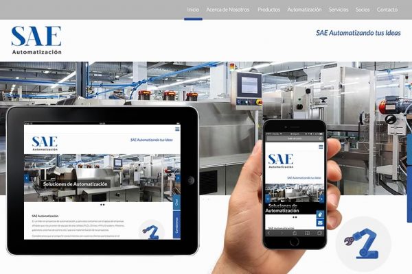 sitio web para empresas industriales