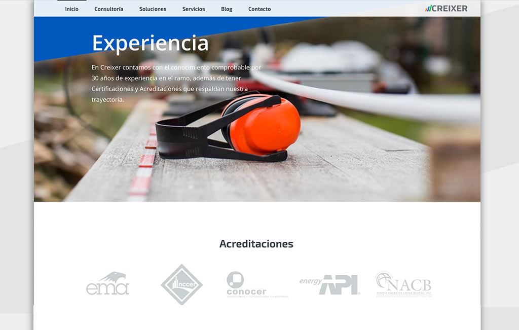 agencia de diseño web industrial