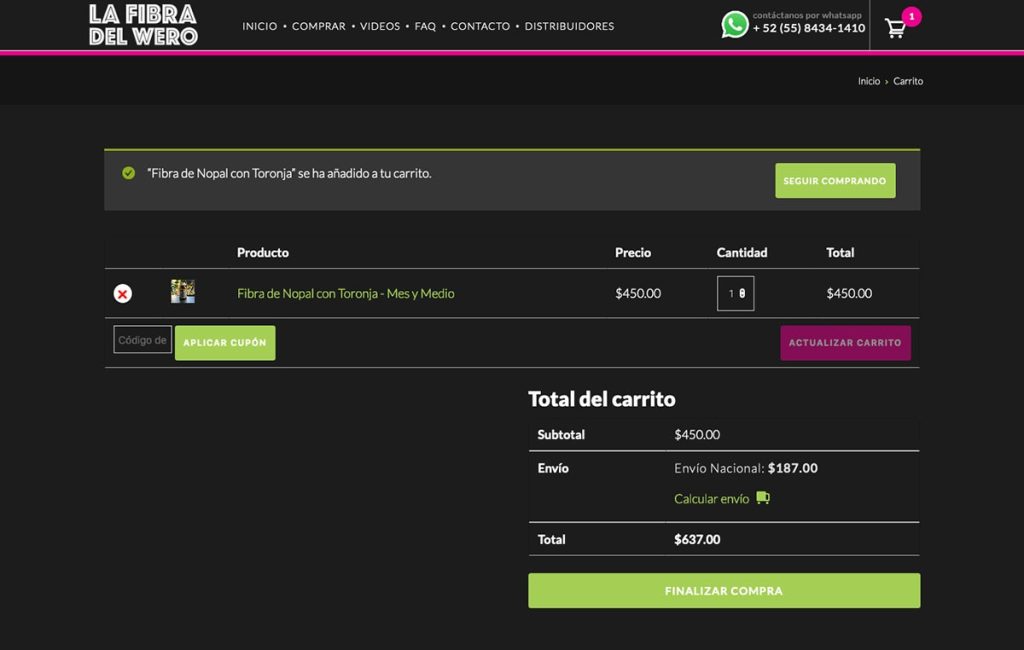 Bioxnet - Diseño de Páginas Web Monterrey | Fibra de Nopal
