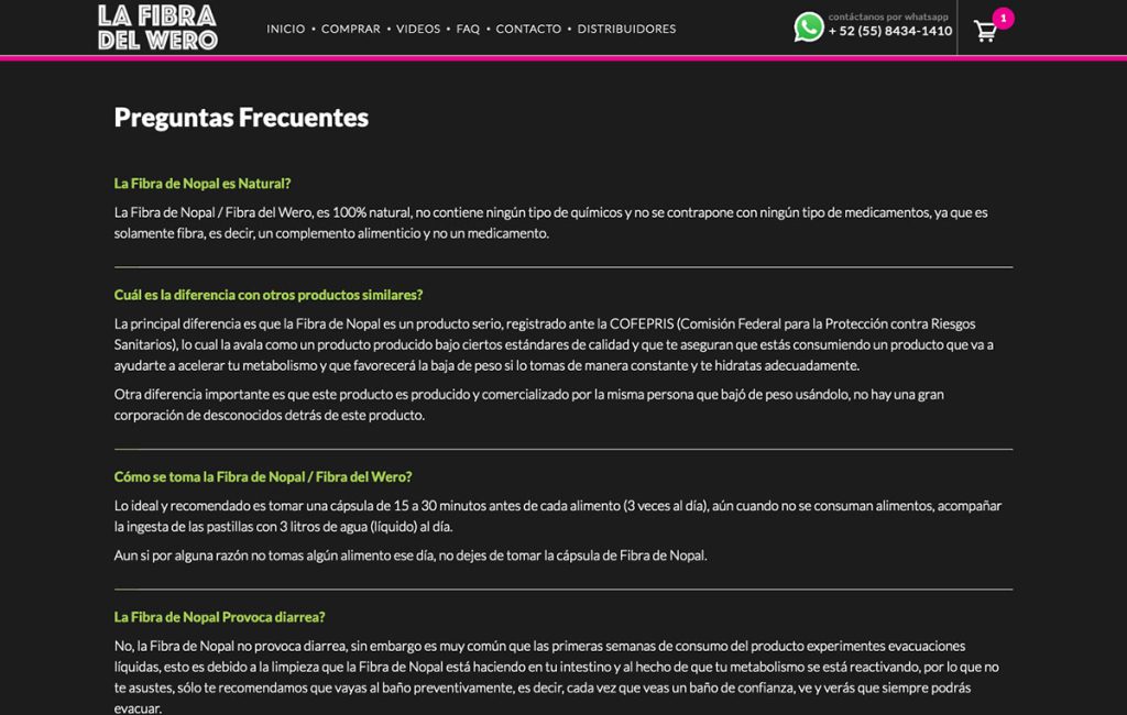 Bioxnet - Diseño de Páginas Web Monterrey | Fibra de Nopal