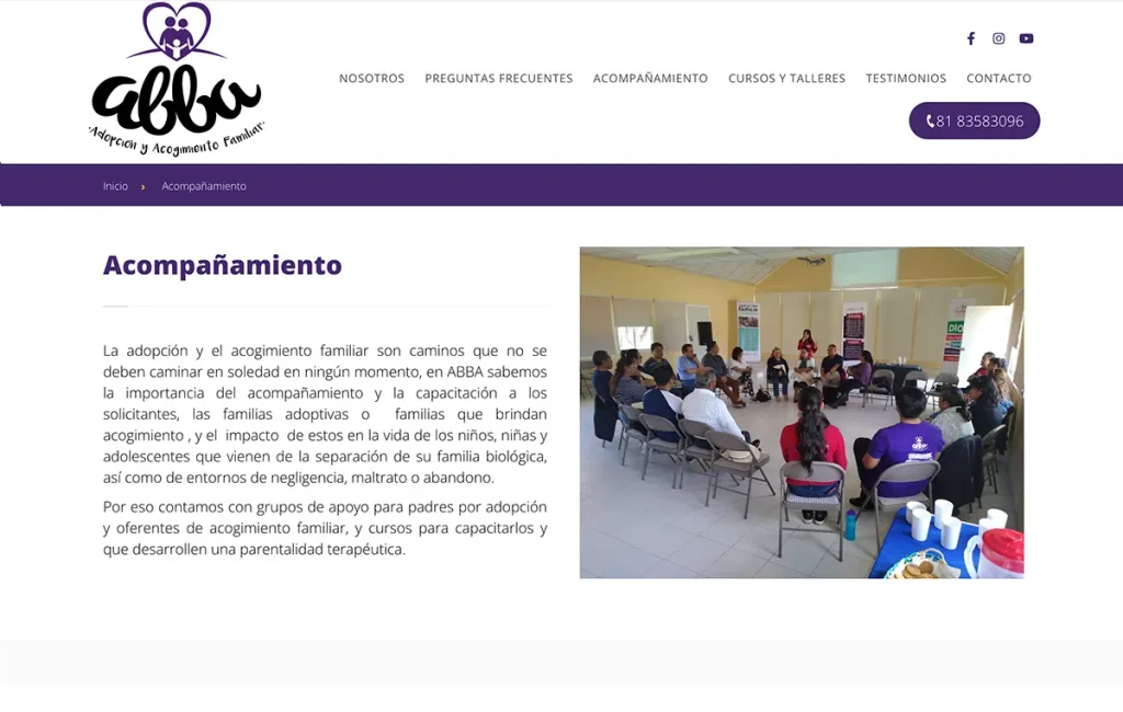 Abba Adopción 7 diseno de paginas de internet 4