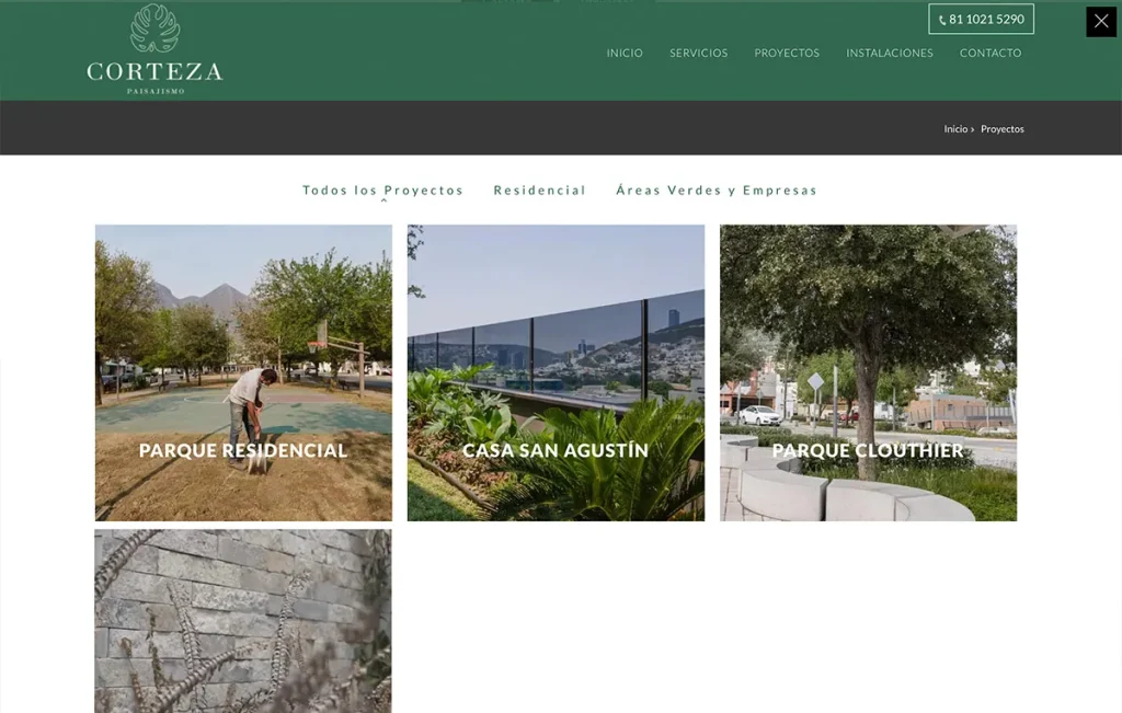 Bioxnet - Diseño de Páginas Web Monterrey | Corteza Paisajísmo Web Bioxnet - Diseño de Páginas Web Monterrey | Corteza Paisajísmo Web