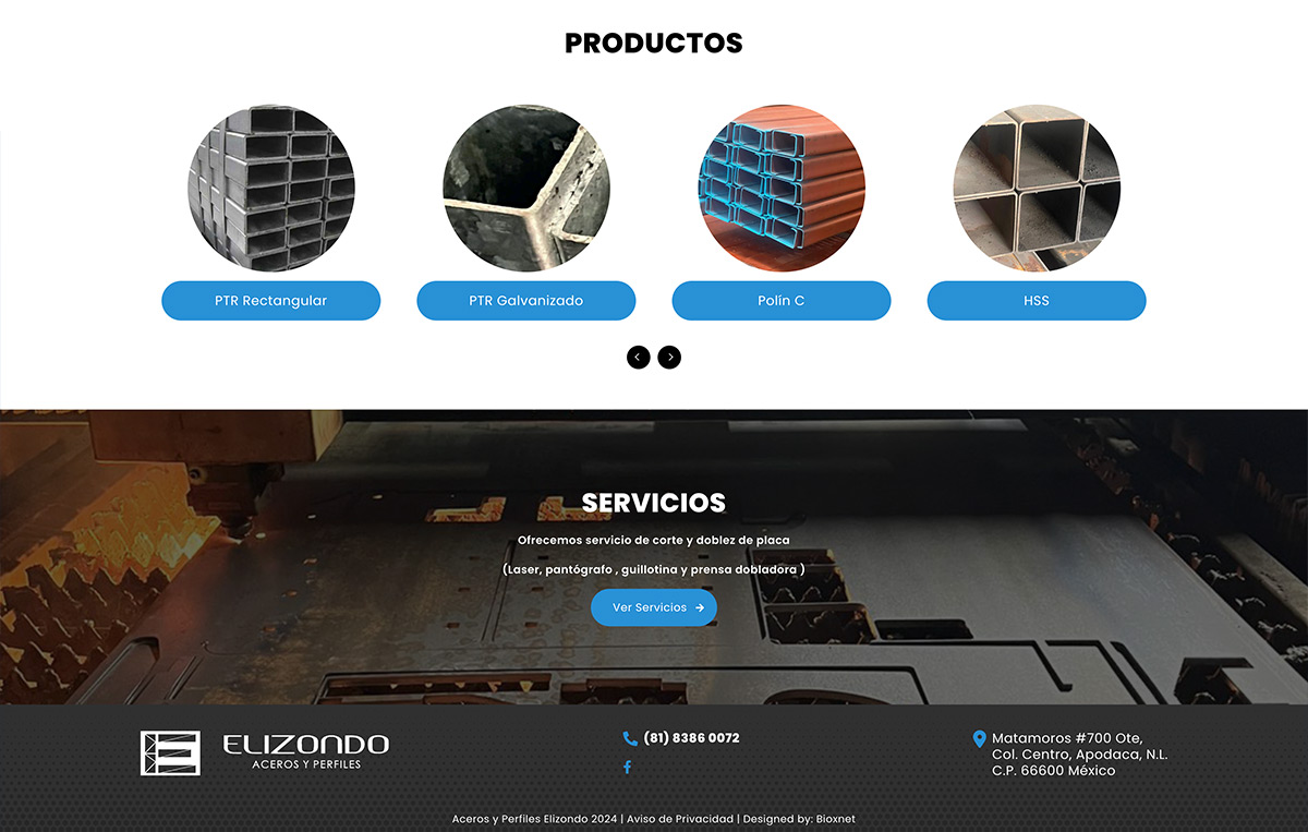 diseñador de páginas Web para empresas