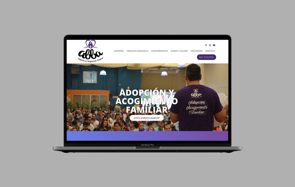 Abba Adopción 6 diseño de sitios Web san pedro