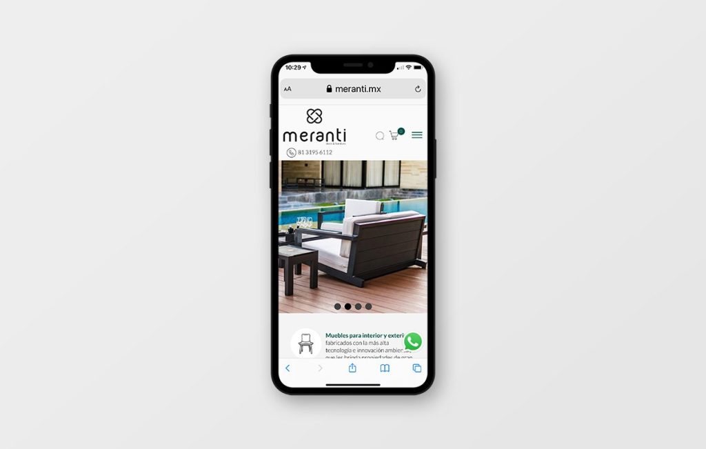 diseño de tienda el linea en monterrey