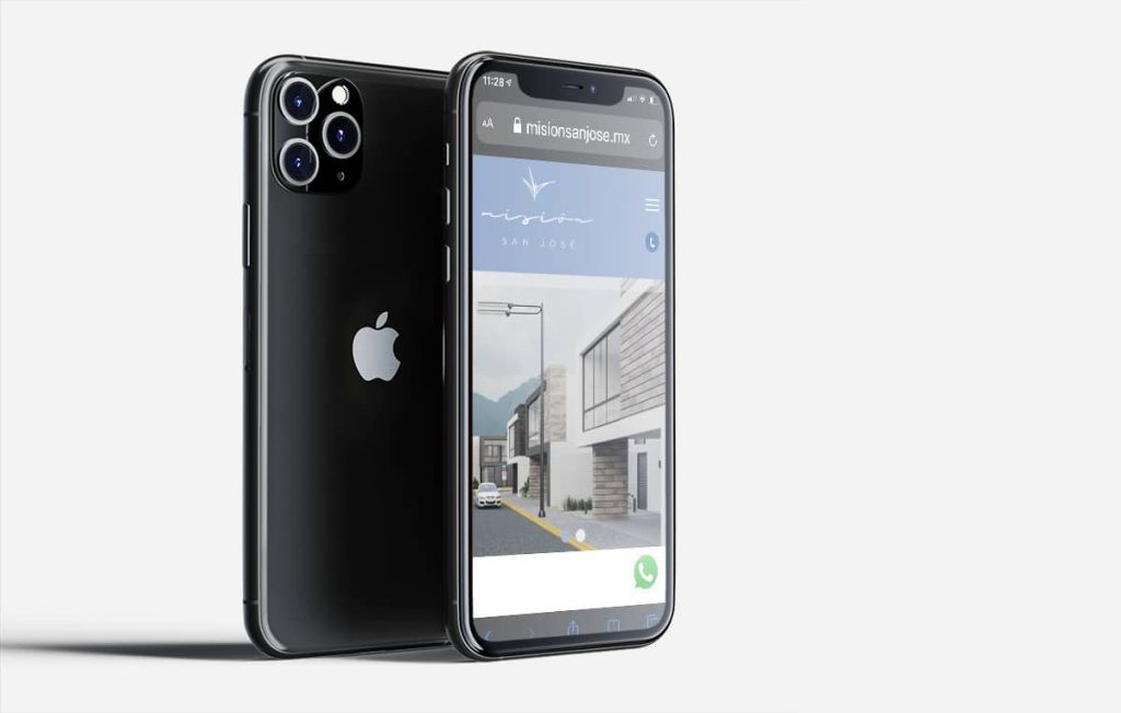 diseño de pagina web movil