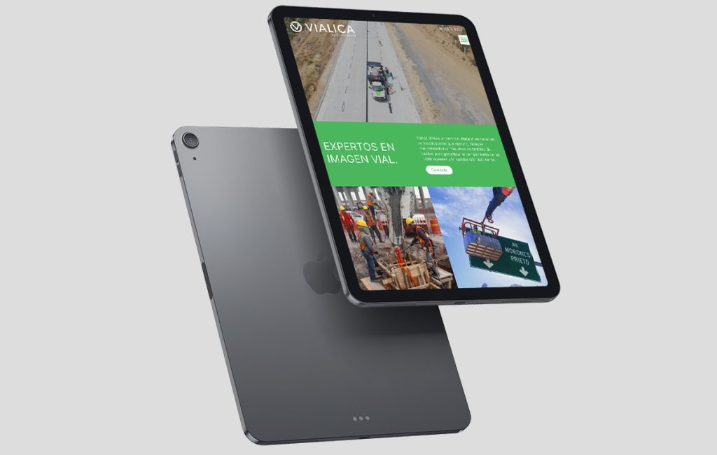 diseño web para ipad