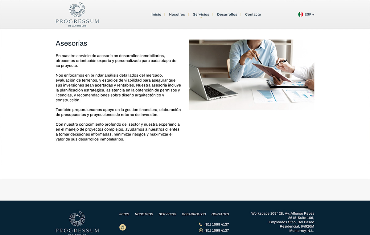 pagina Web monterrey