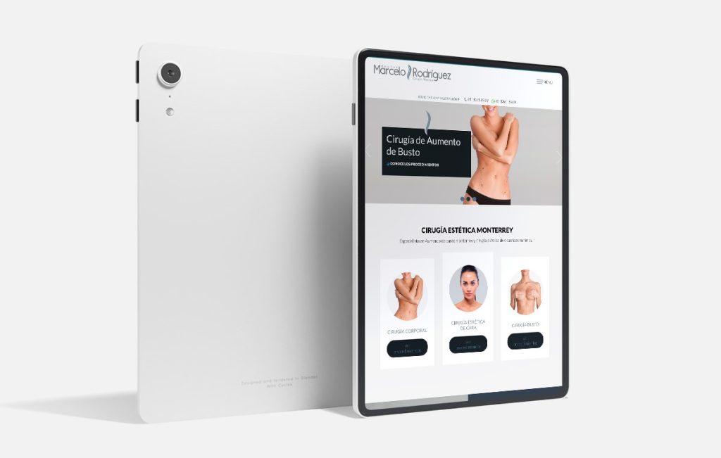 Diseño de sitio web para medicos