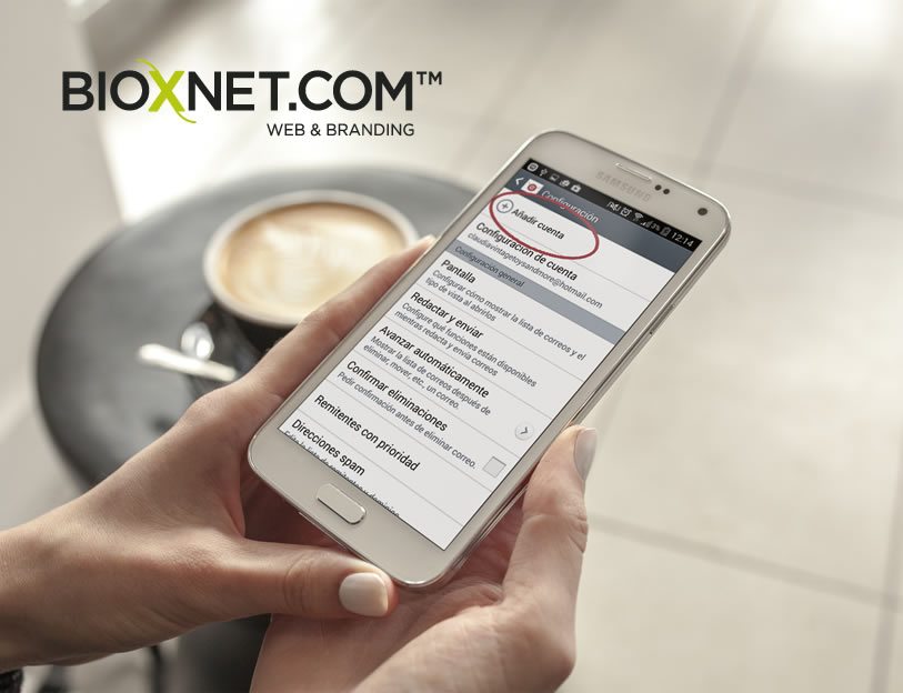 Como configurar mi correo en Android