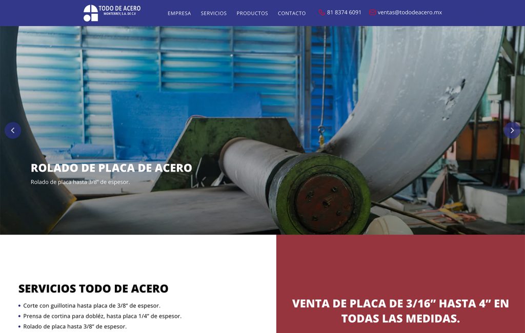 diseno de sitios Web en monterrey