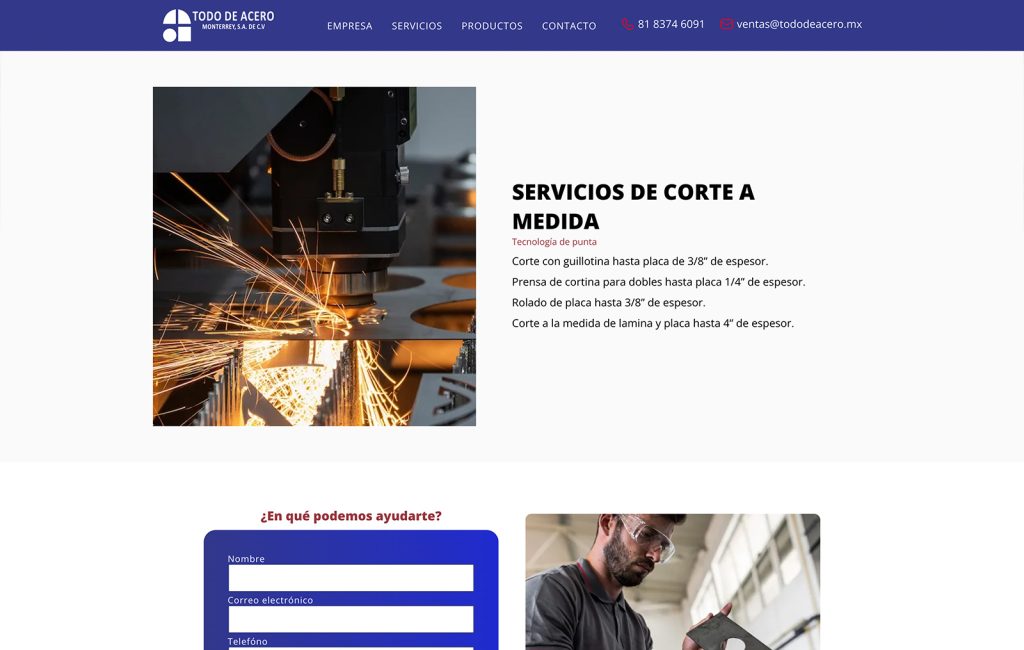 diseno de sitios Web