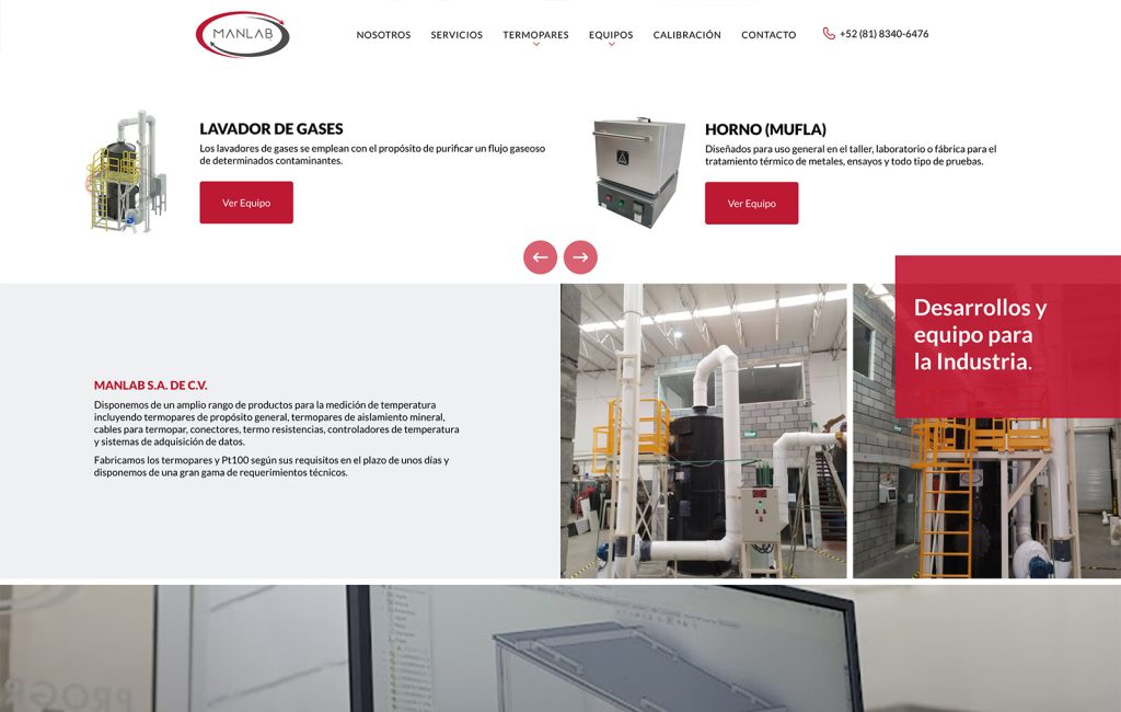 Manlab web 3 disenador De Sitios Web