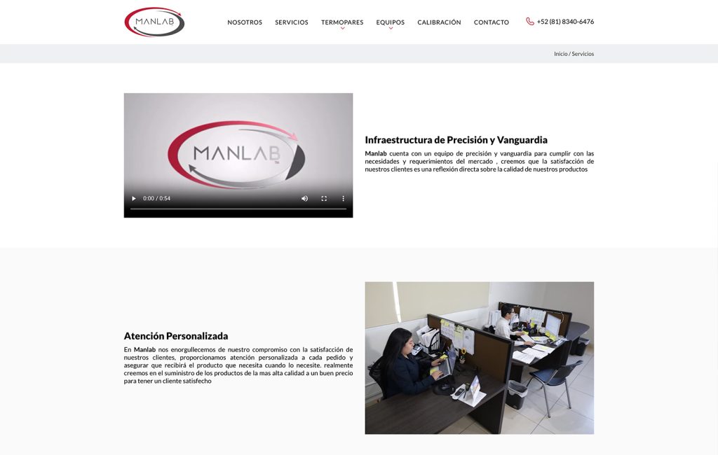 Manlab web 6 disenador web en san pedro