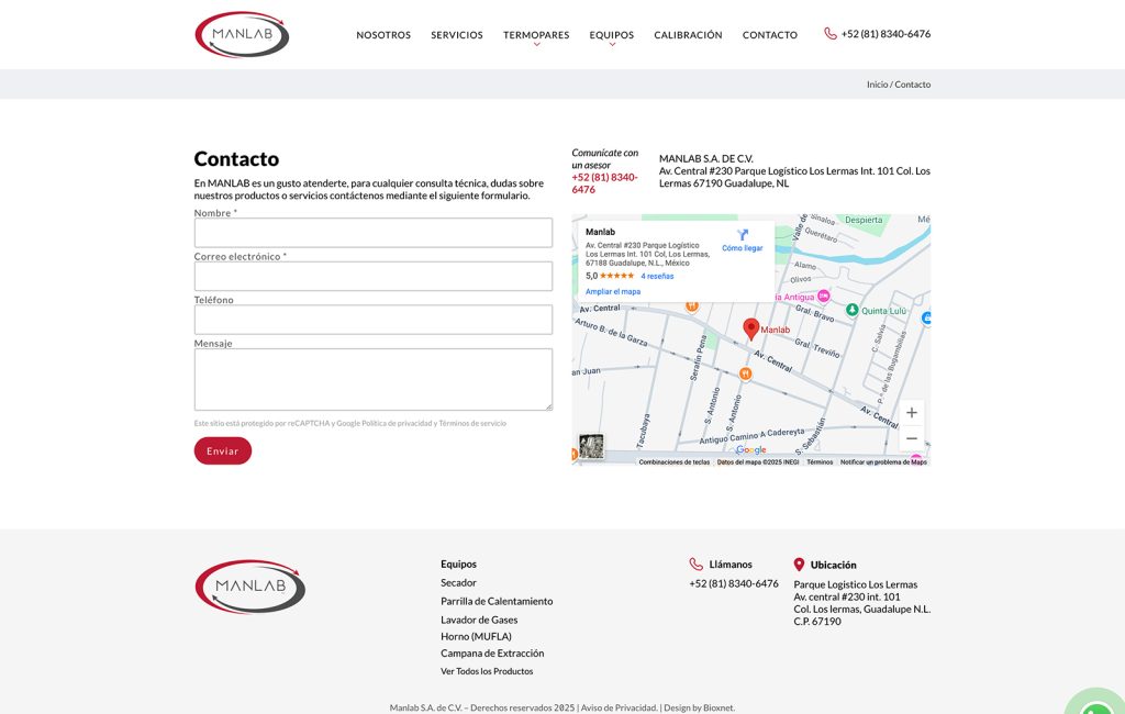 Manlab web 7 diseno de paginas Web monterrey