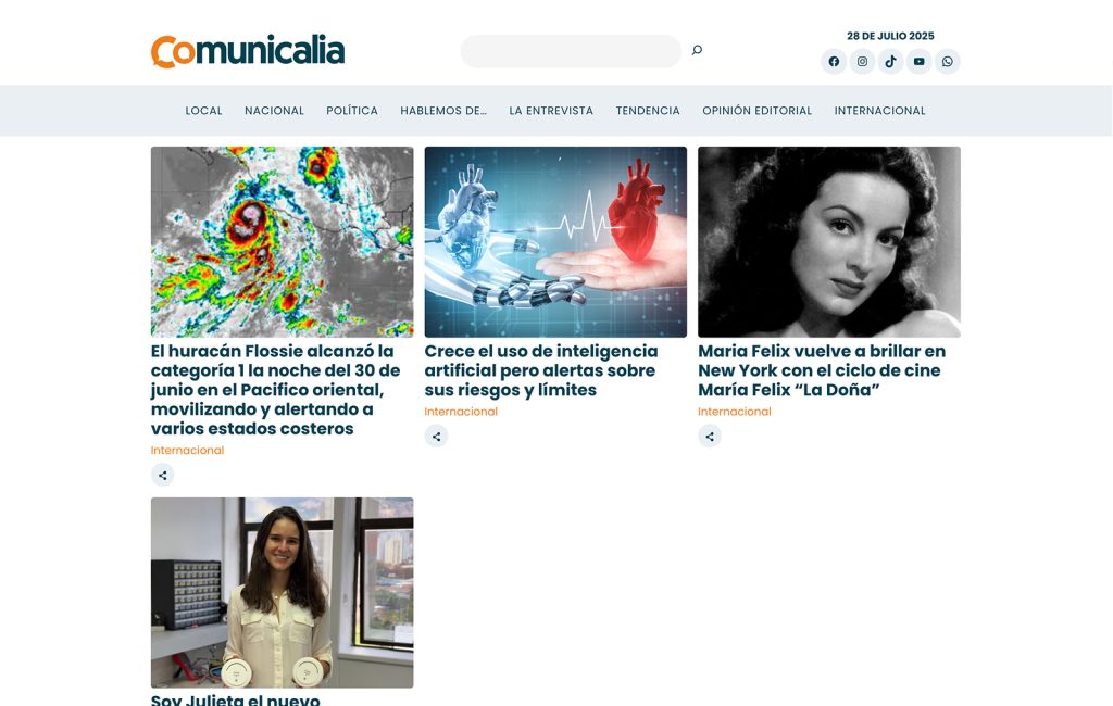 Bioxnet - Diseño de Páginas Web Monterrey | Comunicalia