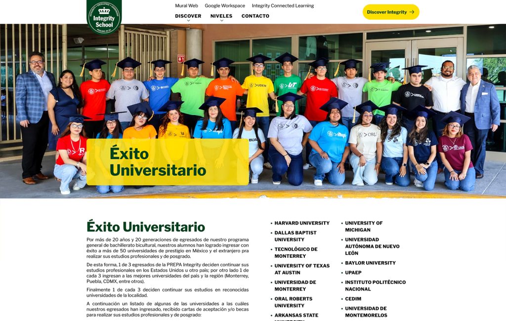 Bioxnet - Diseño de Páginas Web Monterrey | Integrity School