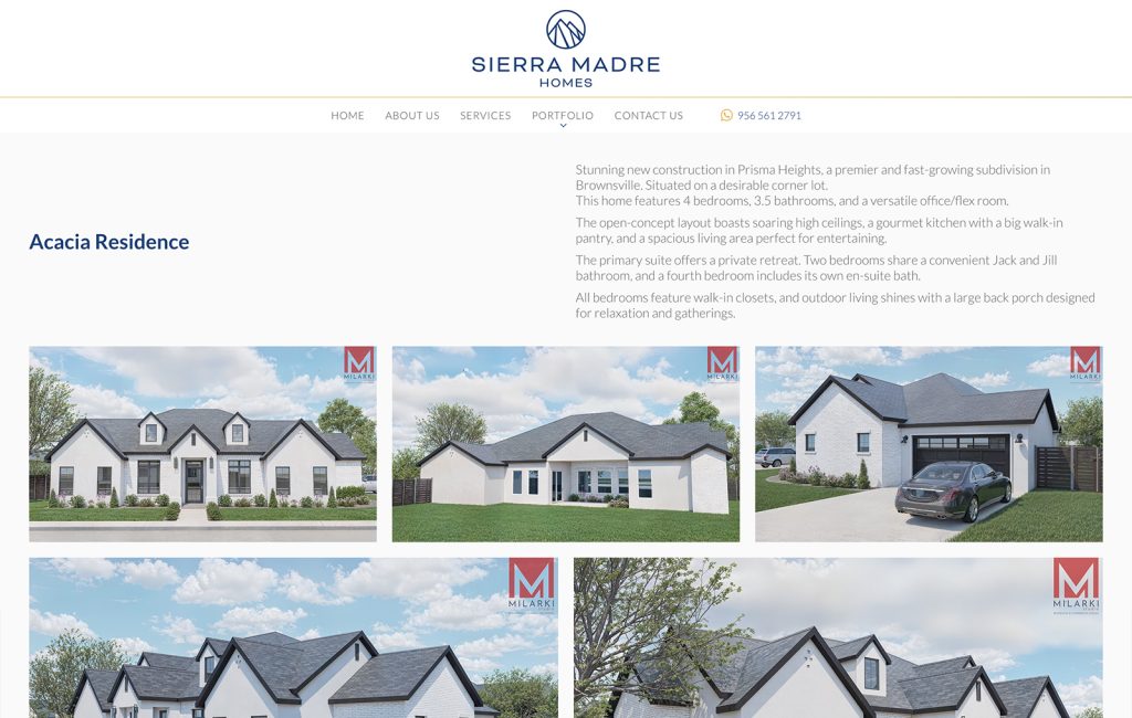 Bioxnet - Diseño de Páginas Web Monterrey | Sierra Madre Homes Tx