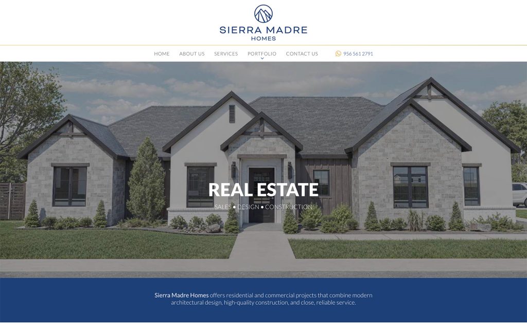 Bioxnet - Diseño de Páginas Web Monterrey | Sierra Madre Homes Tx