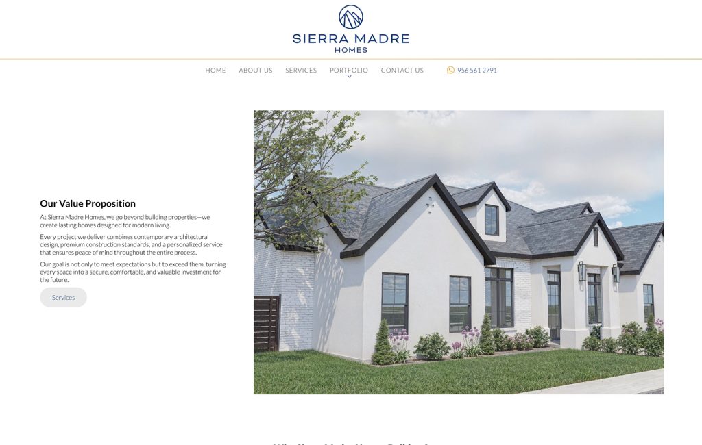 Bioxnet - Diseño de Páginas Web Monterrey | Sierra Madre Homes Tx