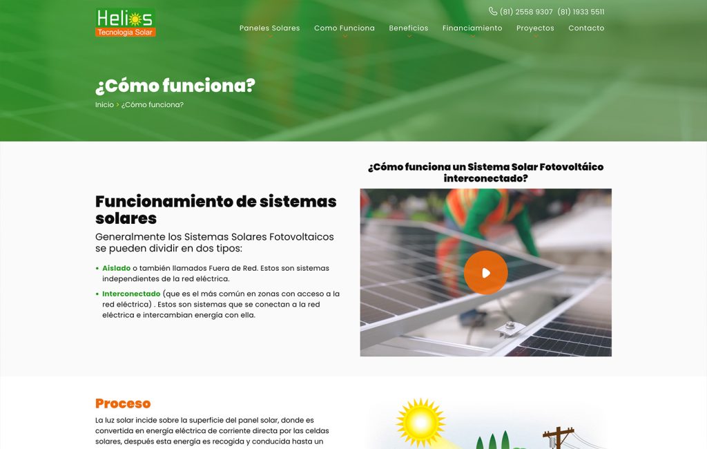 Helios Tecnología 6 disenador de paginas web