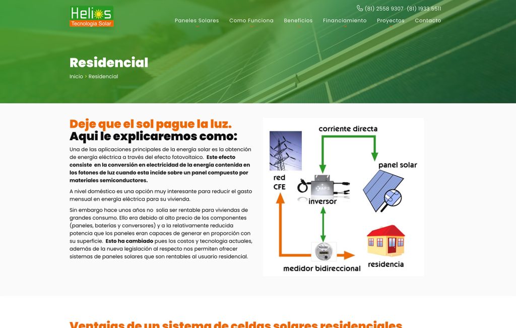 Helios Tecnología 9 diseno de paginas web