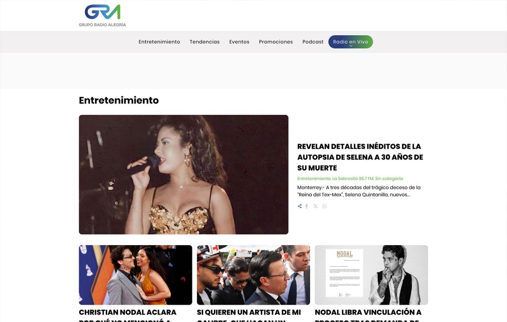 Bioxnet - Diseño de Páginas Web Monterrey | Grupo Radio Alegría