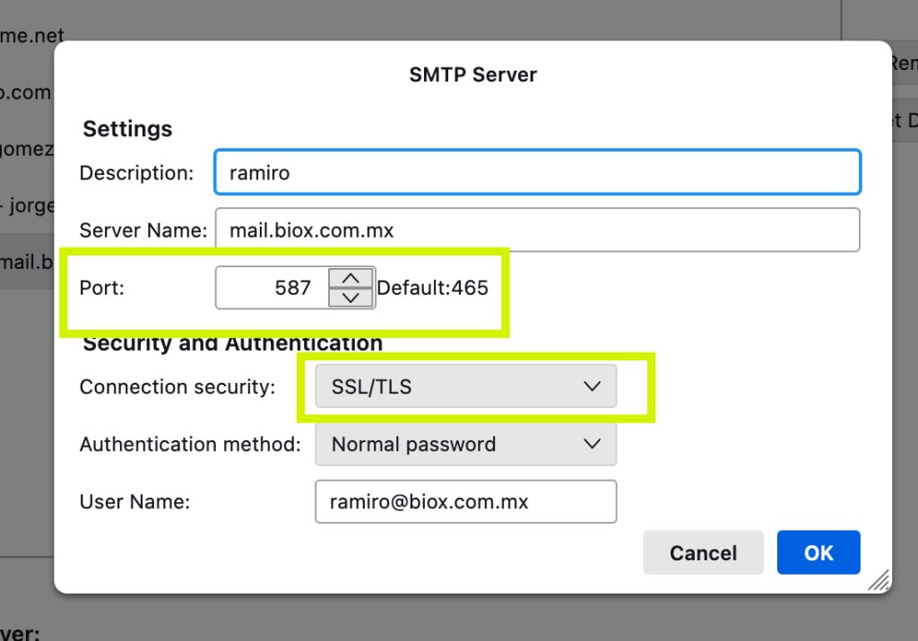 thunderbird6 como dar de alta correo en thunderbird