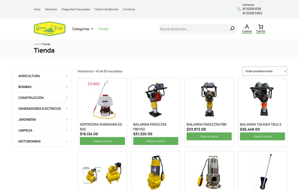 diseno web ecommerce