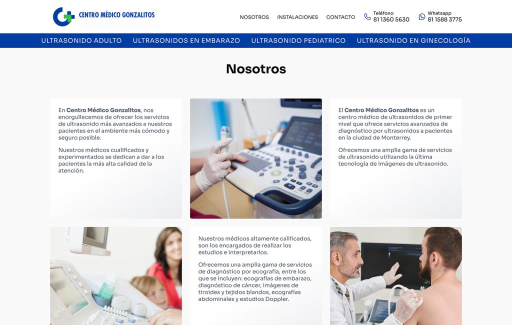Centro Médico Gonzalitos 10 agencia De Diseno Web en monterrey