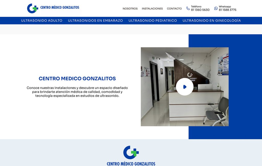 Centro Médico Gonzalitos 8 diseno web en monterrey