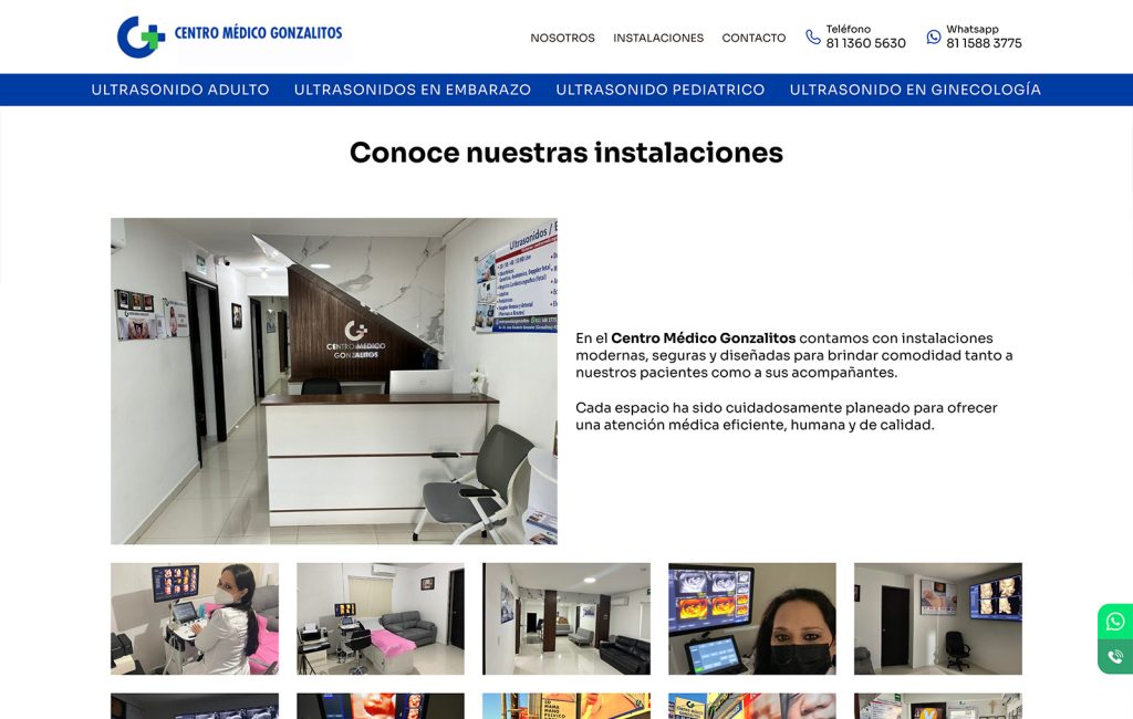 Centro Médico Gonzalitos 3 empresas De diseño web en monterrey