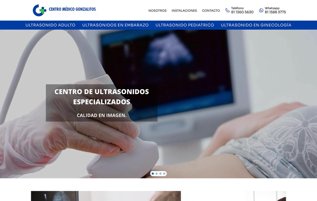 Centro Médico Gonzalitos 2 sitios Web monterrey