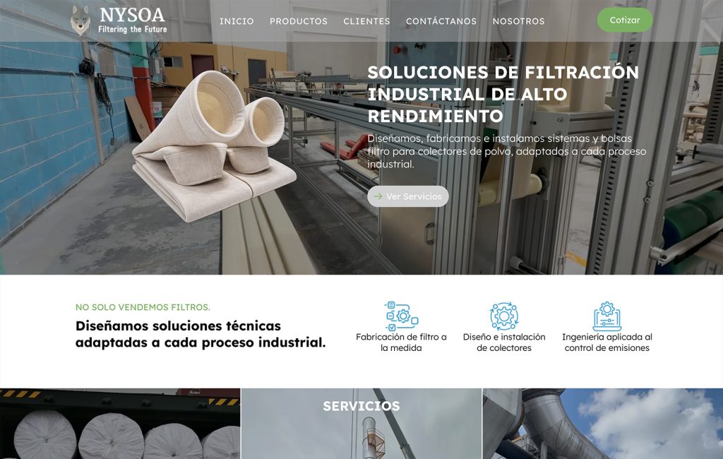 Nysoa 3 sitios web profesionales monterrey