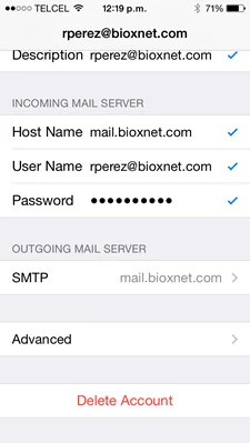 Bioxnet - Diseño de Páginas Web Monterrey | Como configurar tu cuenta de correo en Iphone Bioxnet - Diseño de Páginas Web Monterrey | Como configurar tu cuenta de correo en Iphone