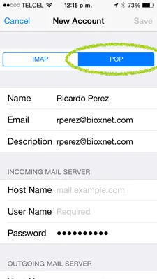 Bioxnet - Diseño de Páginas Web Monterrey | Como configurar tu cuenta de correo en Iphone Bioxnet - Diseño de Páginas Web Monterrey | Como configurar tu cuenta de correo en Iphone