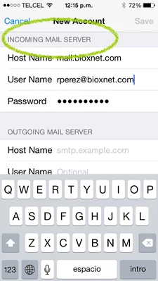 Bioxnet - Diseño de Páginas Web Monterrey | Como configurar tu cuenta de correo en Iphone Bioxnet - Diseño de Páginas Web Monterrey | Como configurar tu cuenta de correo en Iphone
