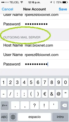 Bioxnet - Diseño de Páginas Web Monterrey | Como configurar tu cuenta de correo en Iphone Bioxnet - Diseño de Páginas Web Monterrey | Como configurar tu cuenta de correo en Iphone