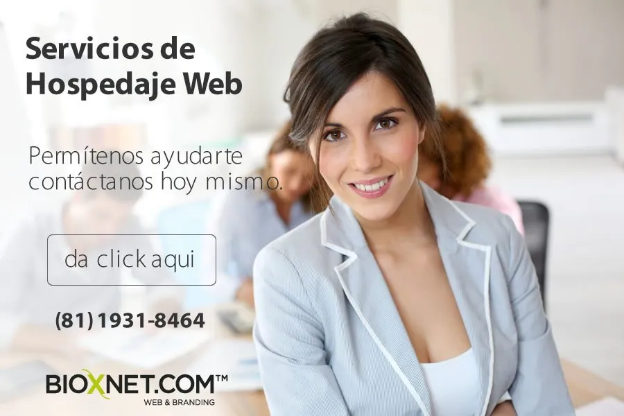 Bioxnet - Diseño de Páginas Web Monterrey | Ubicación de nuestra agencia branding y páginas web Monterrey.