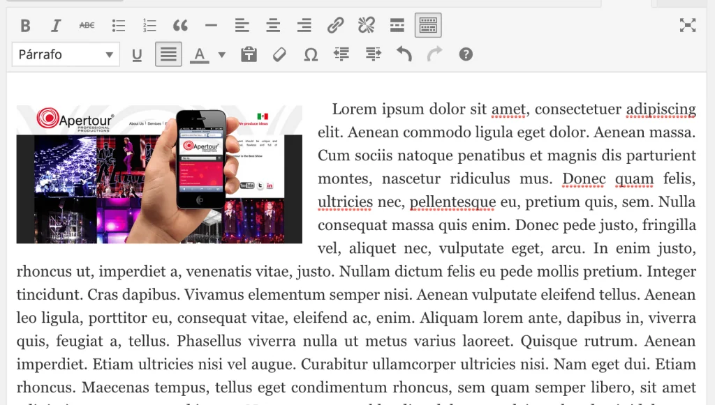 administracion sitios wordpress