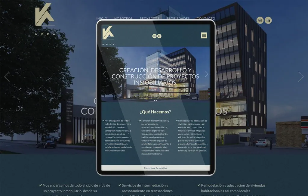 diseño paginas web profesionales monterrey