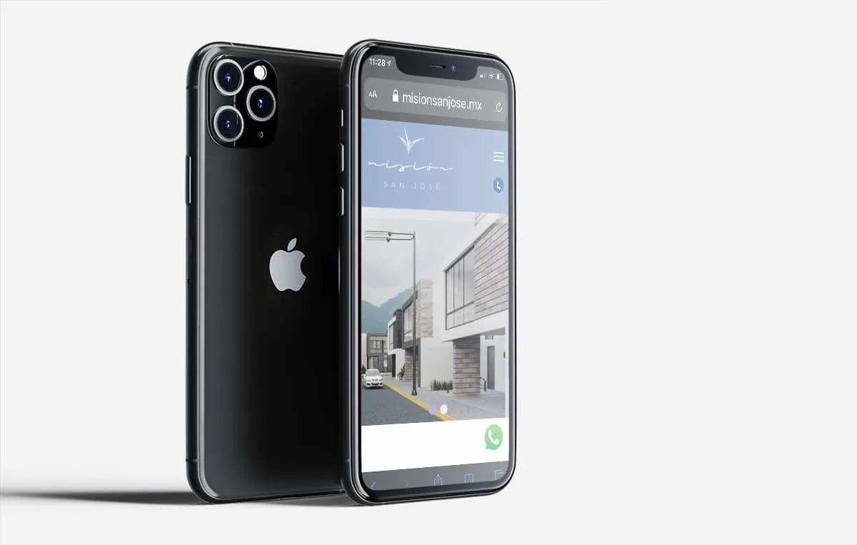 diseño de pagina web movil