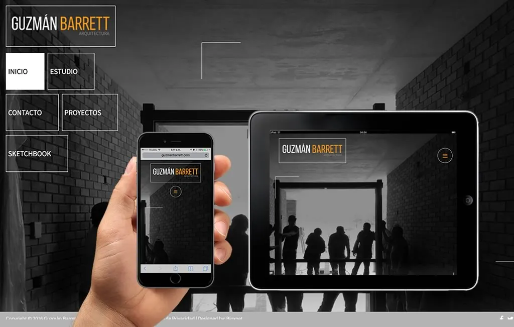 diseno web para arquitectos