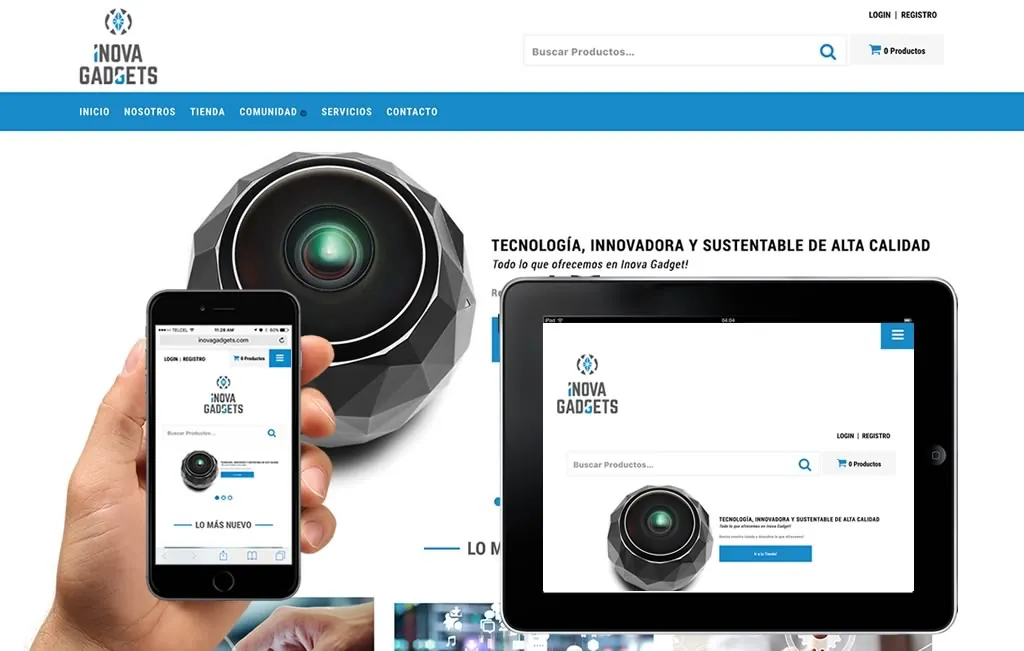 diseno de tienda en linea