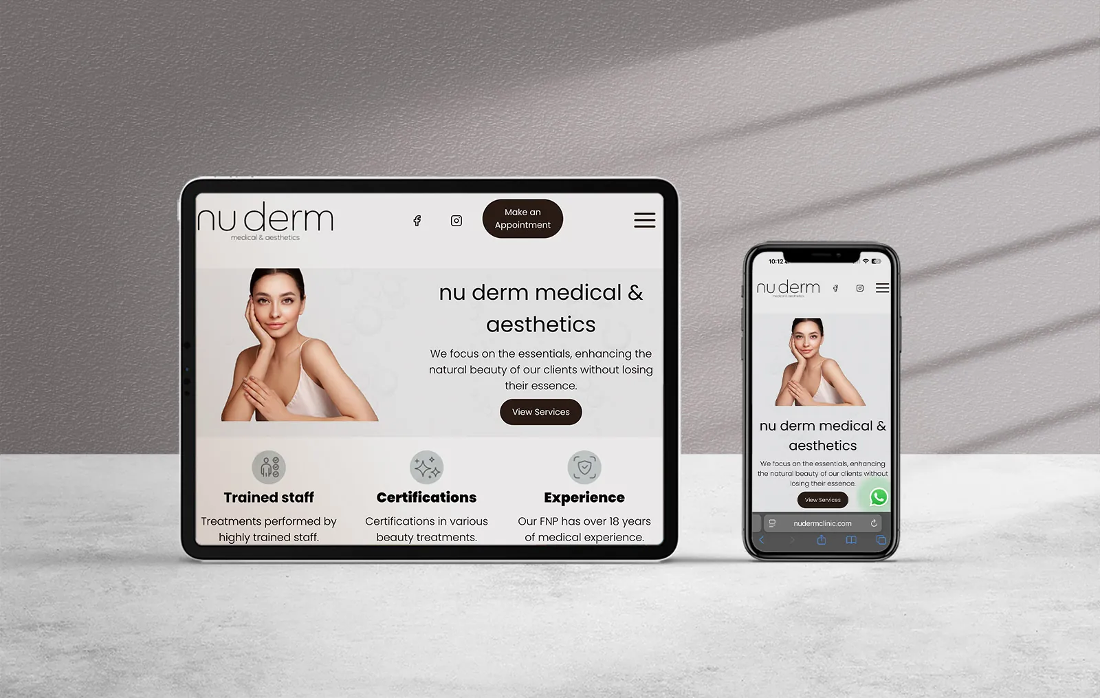 Bioxnet - Diseño de Páginas Web Monterrey|Nu Derm Web