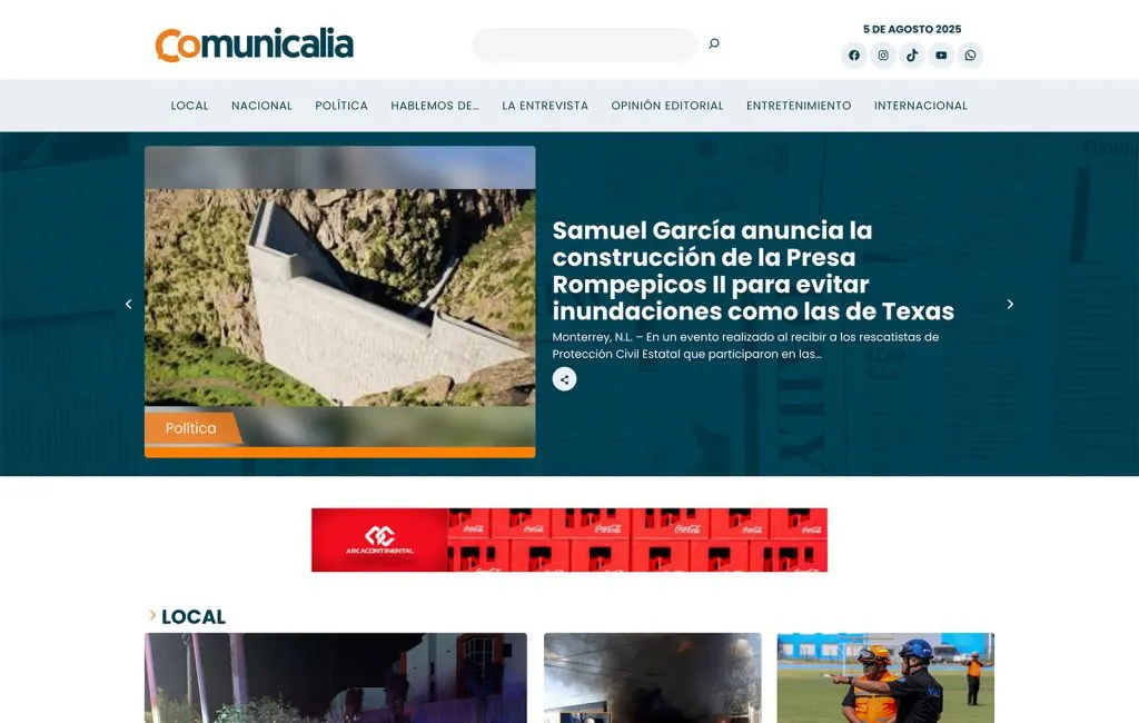 paginas Web san pedro