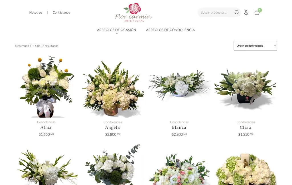 diseño de tienda en linea