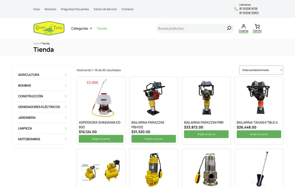 diseno web ecommerce